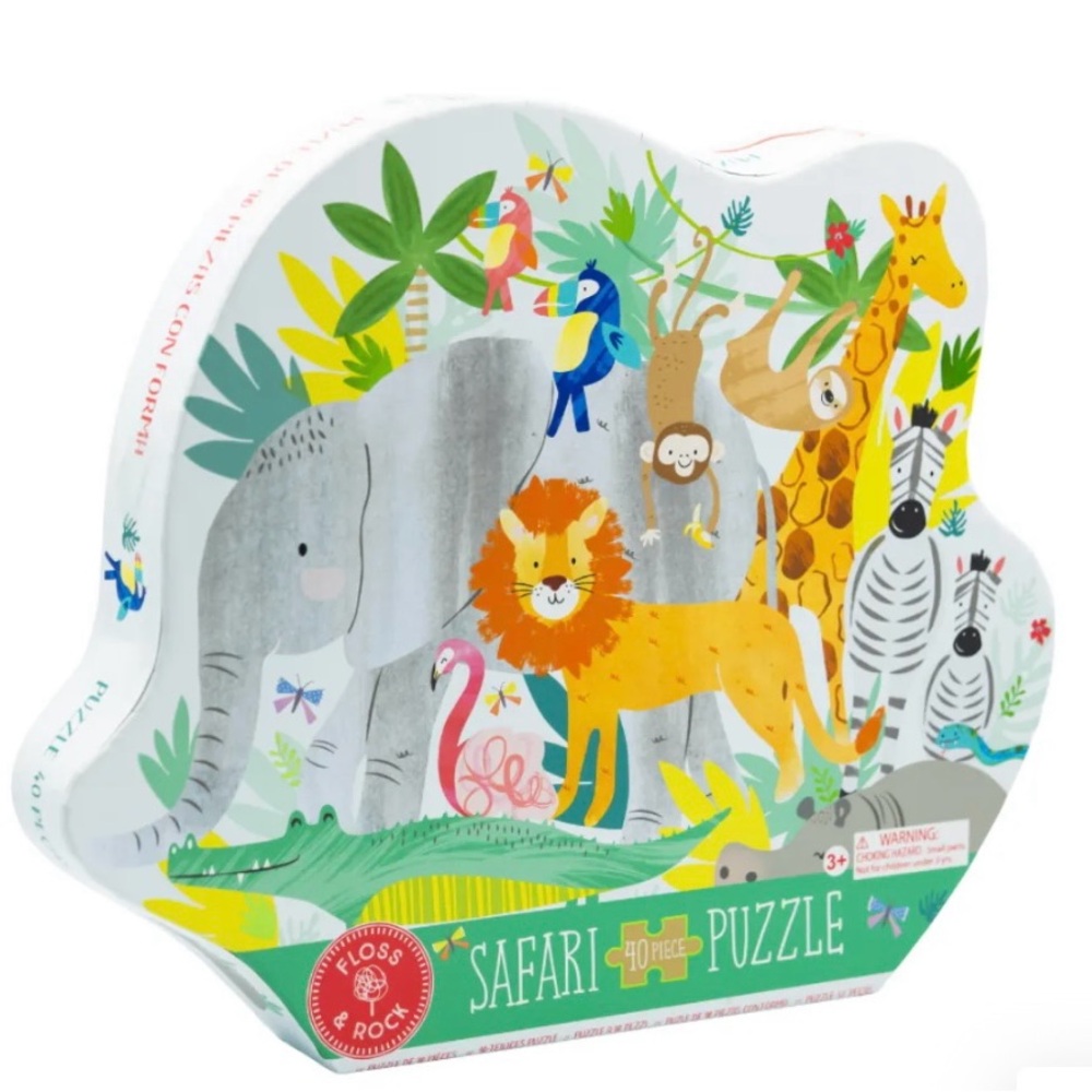 Safari 40-Piece Puzzle for Kids‎